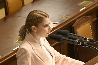 Poslankyně SPD měla místo jednání ve sněmovně vyra...